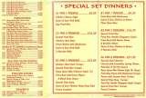 Menus & Prices, Good Year's Chinese Takeaway, Mottingham