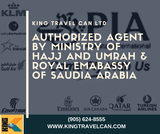 King Travel Can Ltd Mississauga King Travel Can Ltd 1325 Eglinton Avenue East Suite #218 