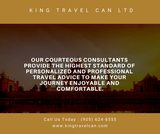King Travel Can Ltd Mississauga King Travel Can Ltd 1325 Eglinton Avenue East Suite #218 