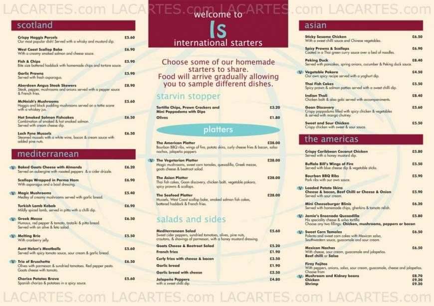  Pricelists of International Starters Restaurant and Rooms 131 Grampian Road - Photo 6 of 6