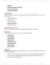 Menus & Prices, Holiday Showcase Restaurant, Cheektowaga