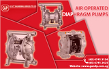 Air Operated Diaphragm Pump Gandp Engineering Pte. Ltd. 41 Kallang Pudding Rd #04-06, Golden Wheel Building, Singapore 349316 