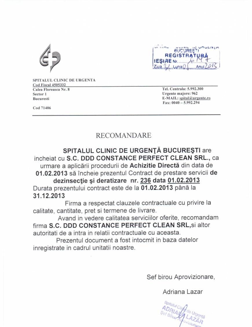  Pricelists of COMPANIA DDD - Firma presatri servicii deratizare, dezinsectie si dezinfectie Bucuresti, Ilfov Aleea Taifunului, nr.23 - Photo 5 of 10
