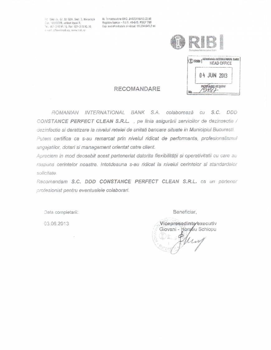 Pricelists of COMPANIA DDD - Firma presatri servicii deratizare, dezinsectie si dezinfectie Bucuresti, Ilfov Aleea Taifunului, nr.23 - Photo 10 of 10