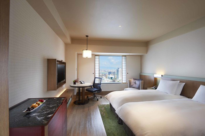 Twin Deluxe Room at Hilton Osaka Hilton Osaka of Hilton Osaka 1 Chome-8-8 Umeda, Kita-ku - Photo 4 of 17