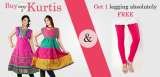Kurtis Legging Combo Offer, Simmaya.com - Online Sarees Shopping Store India, Surat