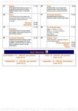 Menus & Prices, Ty Eight Chinese Restaurant, Chislehurst
