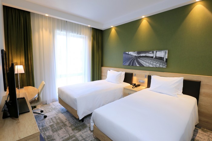 Twin Room at Hampton by Hilton GdaÅ„sk Old Town New Album of Hampton by Hilton GdaÅ„sk Old Town Lektykarska 4 - Photo 2 of 5