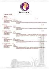 Menus & Prices, Due Amici Italian Restaurant, Chislehurst