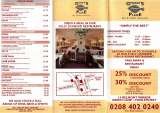 Menus & Prices, George's Plaice, Chislehurst