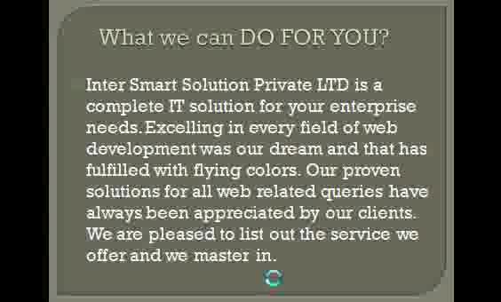 Intersmart Solution PPT.avi