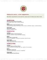 Menus & Prices, Nobles Restaurant, Battle
