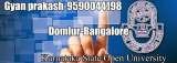 B.TECH IN DISTANCE MODE FROM KARNATAKA STATE OPEN UNIVERSITY IN BANGALORE, DOMLUR/BANGALORE