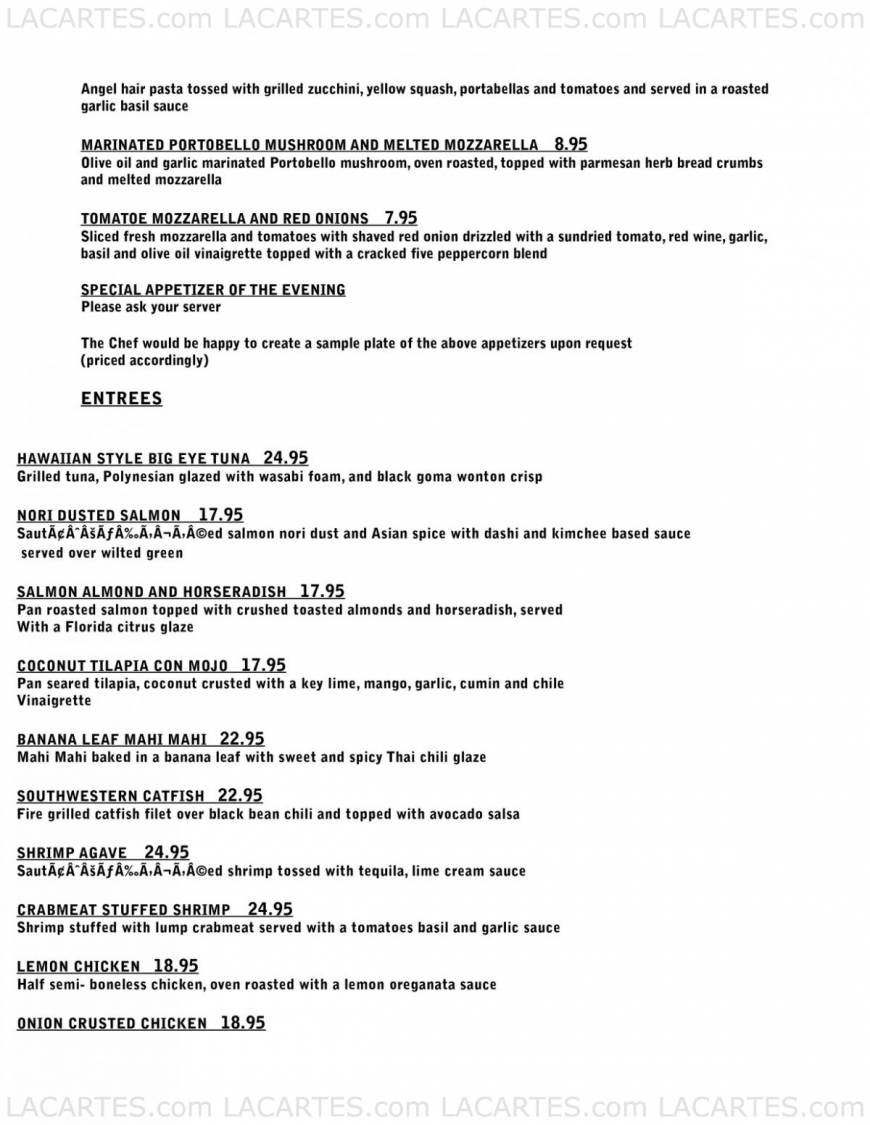  Pricelists of Page One Restaurant 90 School Street - Photo 4 of 7
