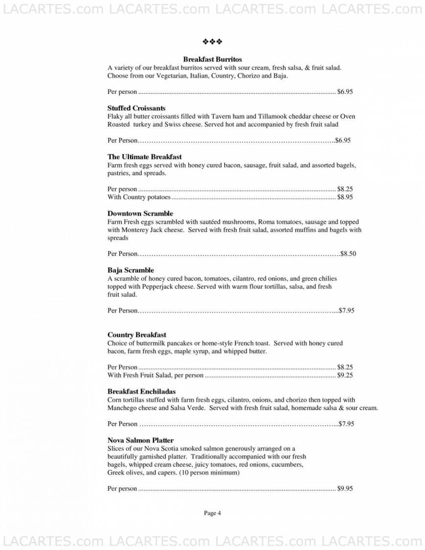  Pricelists of Bagels & Brew 26601 Aliso Creek Rd, #D - Photo 12 of 19