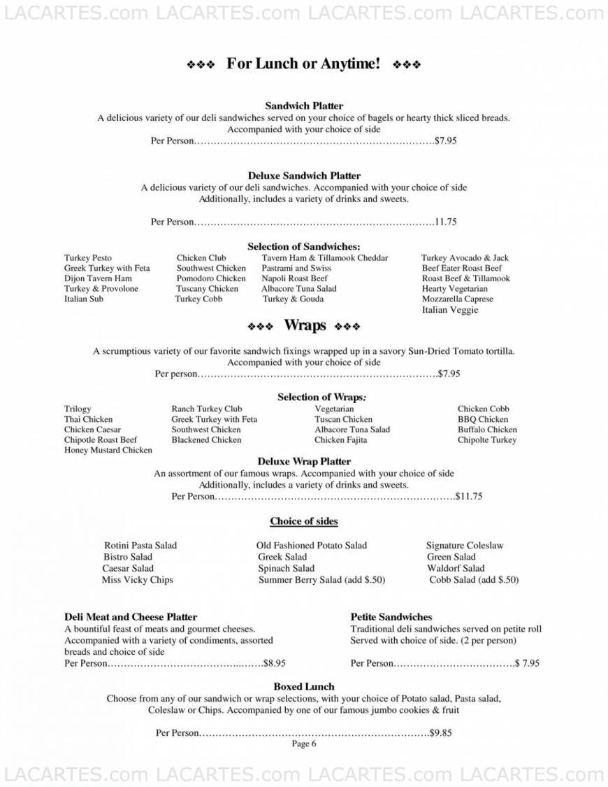  Pricelists of Bagels & Brew 26601 Aliso Creek Rd, #D - Photo 10 of 19