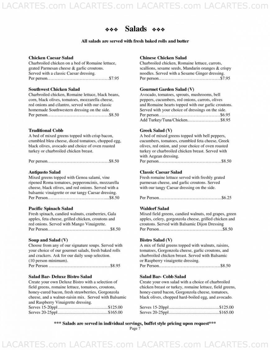  Pricelists of Bagels & Brew 26601 Aliso Creek Rd, #D - Photo 9 of 19