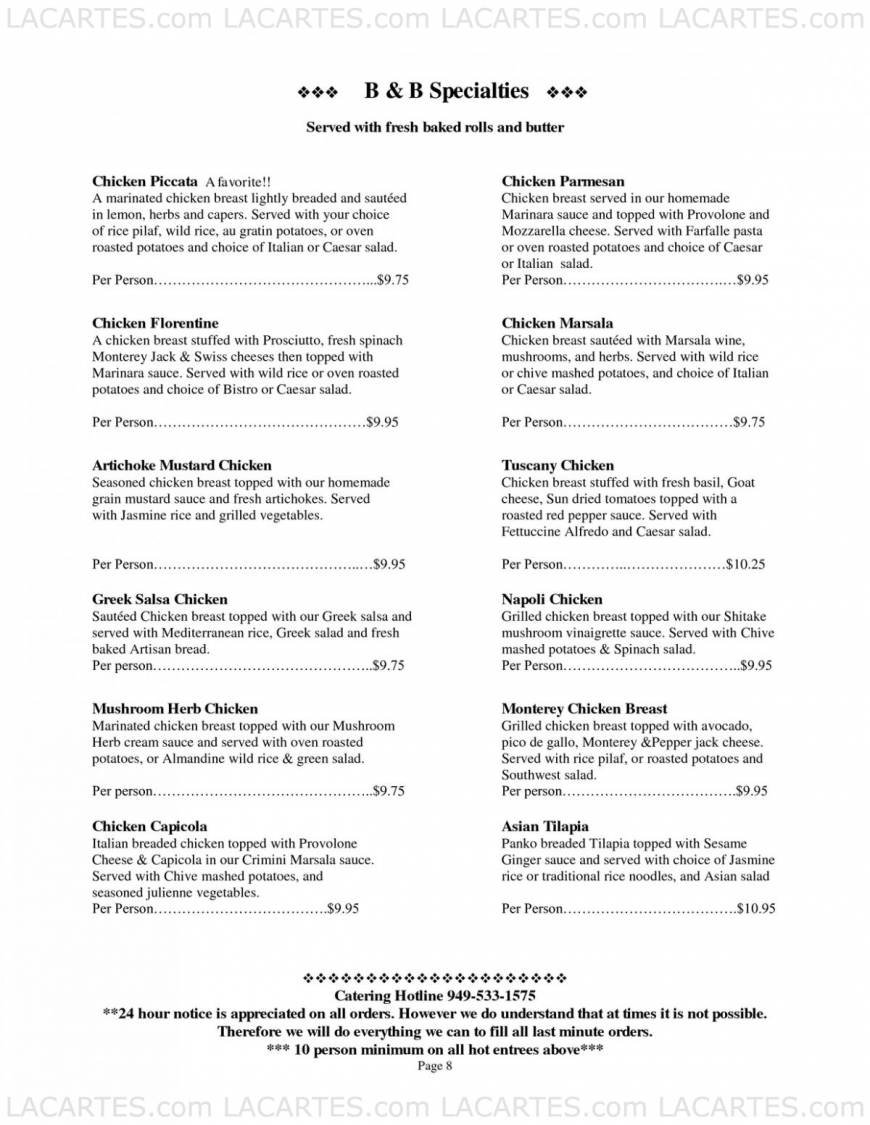  Pricelists of Bagels & Brew 26601 Aliso Creek Rd, #D - Photo 8 of 19