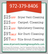 Dryer Vent Cleaning Mesquite TX, Mesquite