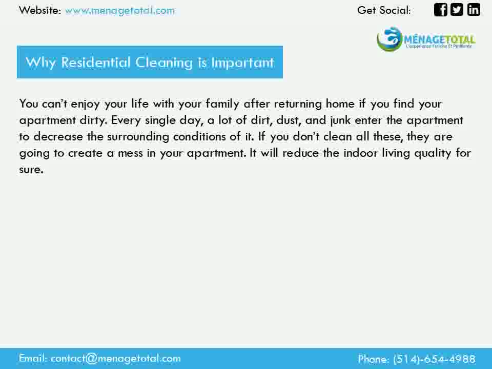 Cleaning Services Montreal