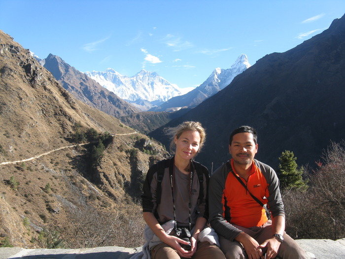 Glimps of Mt.Everest from Everest Base camp Trail   New Album of Everest Base Camp Trekking Amrit Marga, Thamel - Photo 1 of 2