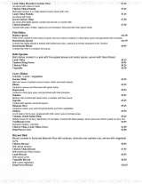 Menus & Prices, Tamarind Indian Cuisine, Cambridge