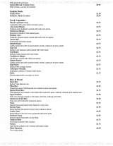 Menus & Prices, Tamarind Indian Cuisine, Cambridge