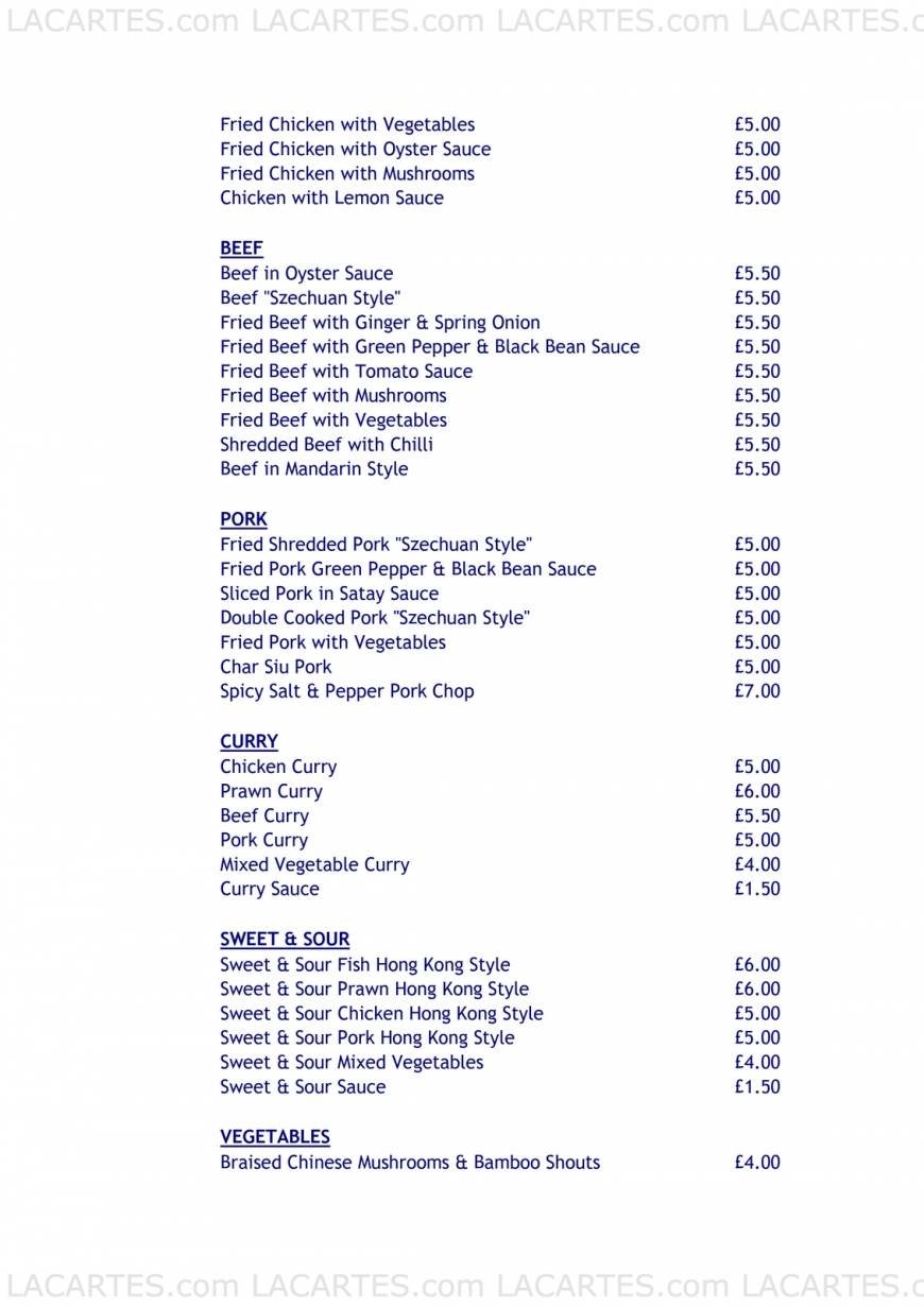  Pricelists of Mama Dumpling 7 High Street - Photo 6 of 10