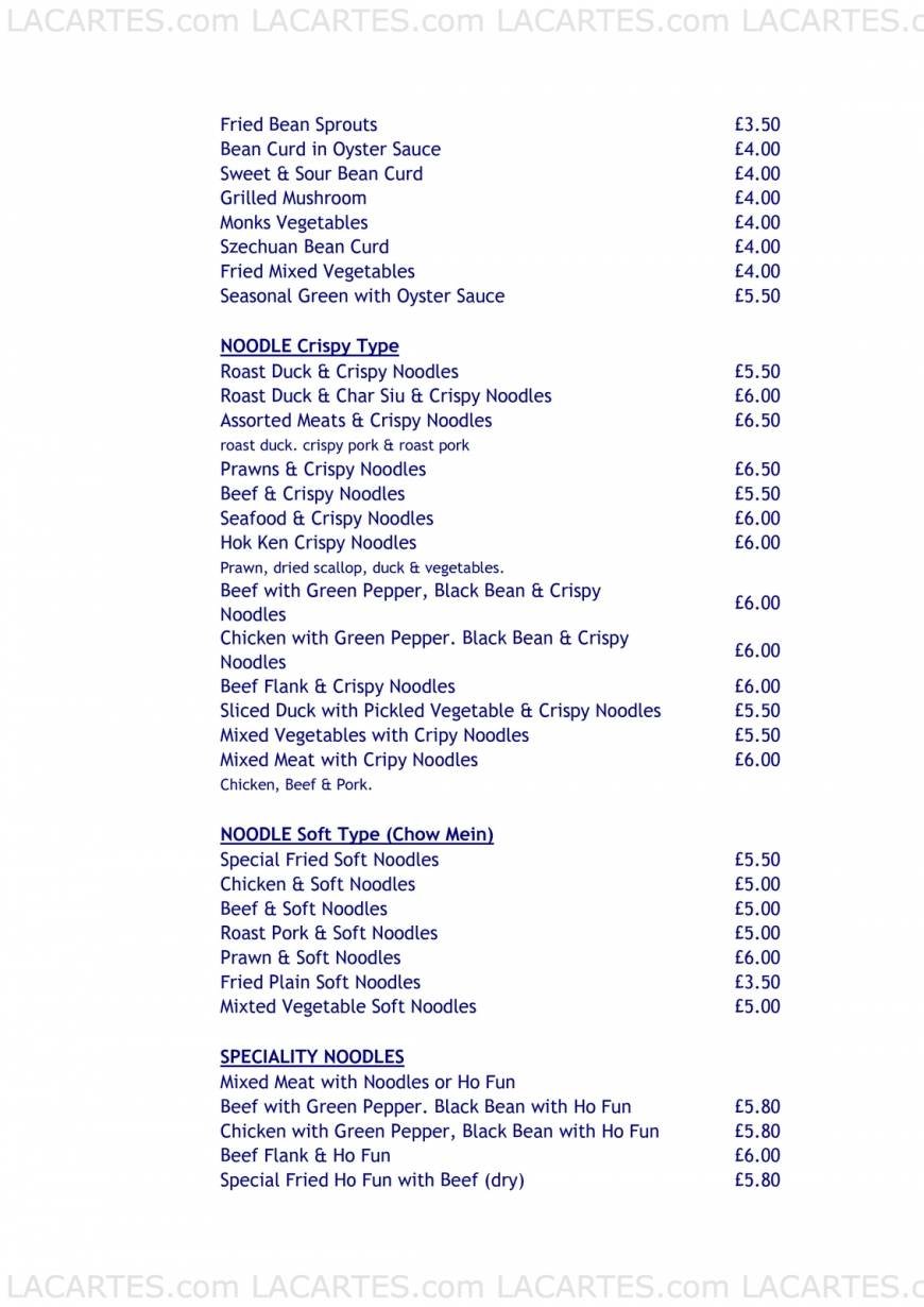  Pricelists of Mama Dumpling 7 High Street - Photo 7 of 10