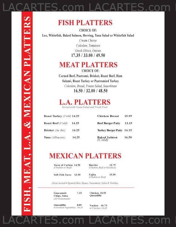  Pricelists of Jerry's Famous Deli 16650 Ventura Blvd. - Photo 9 of 16