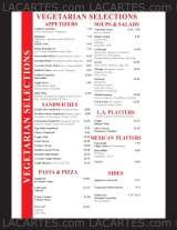 Menus & Prices, Jerry's Famous Deli, Encino
