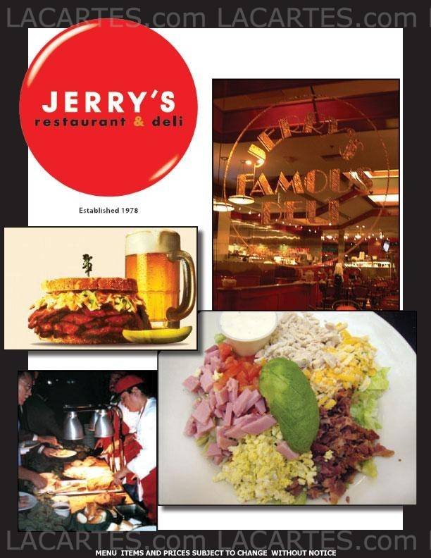  Pricelists of Jerry's Famous Deli 3210 Park Center Drive - Photo 10 of 17