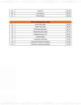 Menus & Prices, Komala's Restaurants(East Coast Parkway), 1000 East coast Parkway
