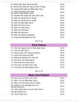 Menus & Prices, Ginny's Kitchen Chinese Restaurant, Bromley