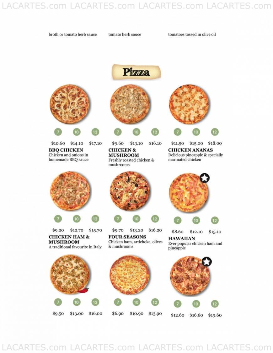  Pricelists of PastaMania - Funan Digitalife 109 North Bridge Road, 01-08/09 - Photo 2 of 3