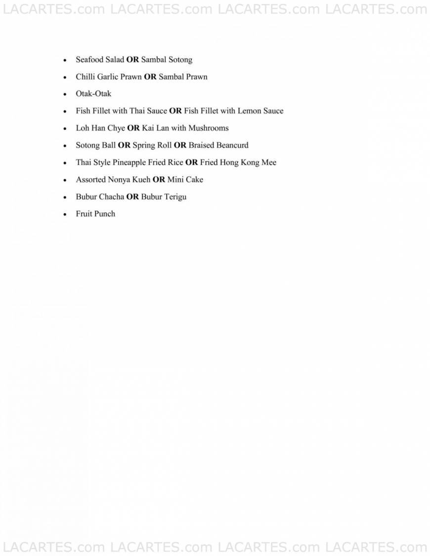  Pricelists of SWEE KEE FISHHEAD NOODLE HOUSE 96 Amoy Street  - Photo 5 of 7