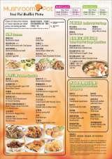 Menus & Prices, The Mushroom Pot - Orchard Point Outlet, 160 Orchard Road