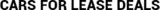 Car Lease Deals NYC, New York