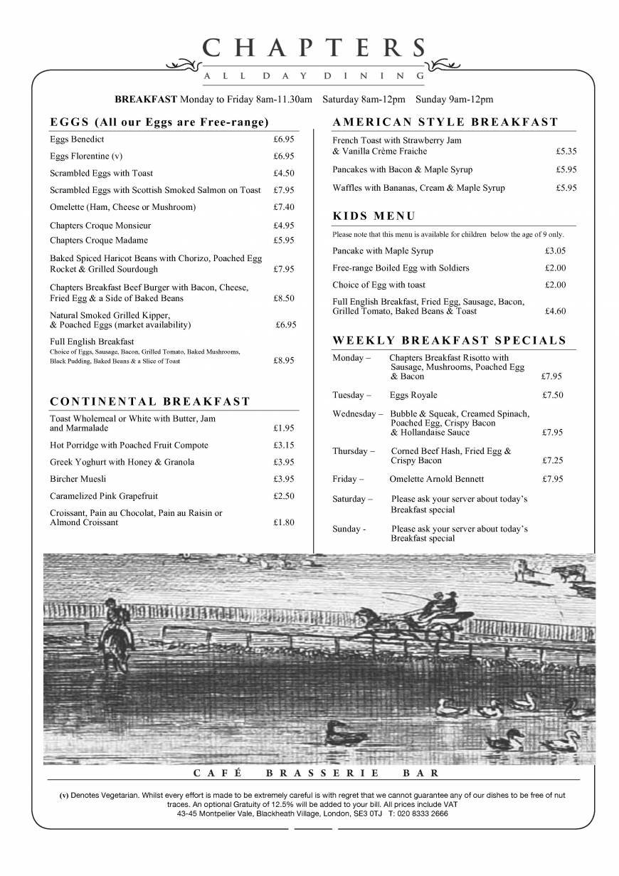  Pricelists of Chapters Restaurant 43-45 Montpelier Vale - Photo 12 of 20