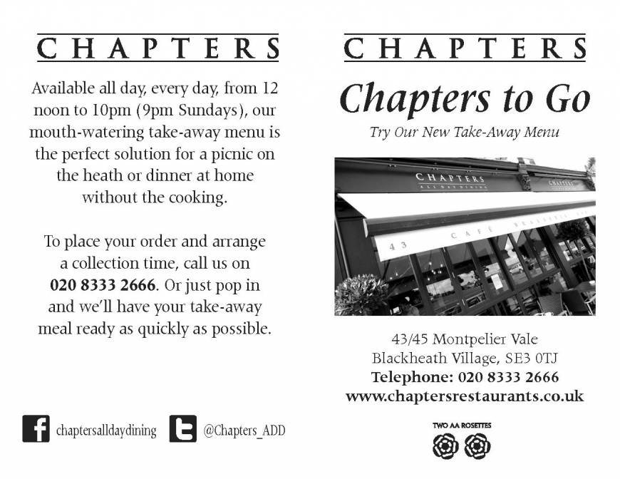  Pricelists of Chapters Restaurant 43-45 Montpelier Vale - Photo 3 of 20