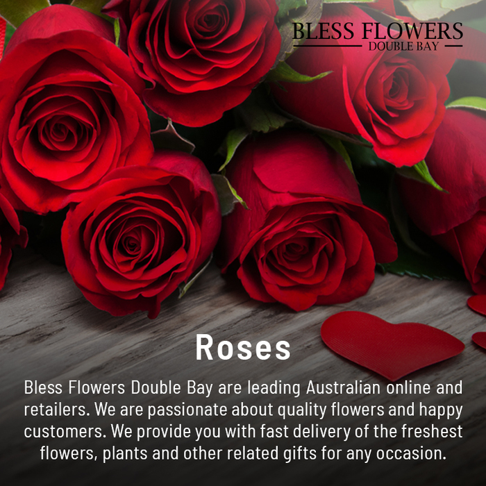 Roses Bouquet in Rose Bay Sydney<br />
 Sydney Florwers Delivery of Bless Flowers - Fast flowers delivery in Sydney & suburb Shop 22 Roma arcade, 413-417 New South Head Rd,  Double Bay, NSW - Photo 3 of 6