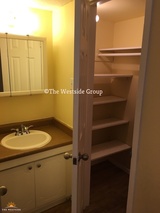 Closet in Bathroom, Monticello Studios at Hyde Park, Austin