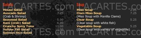  Pricelists of Nagahama Restaurant 169 East Park Avenue - Photo 2 of 4