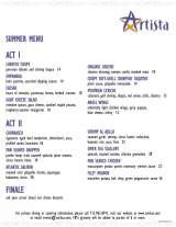 Menus & Prices, Artista Restaurant, Houston