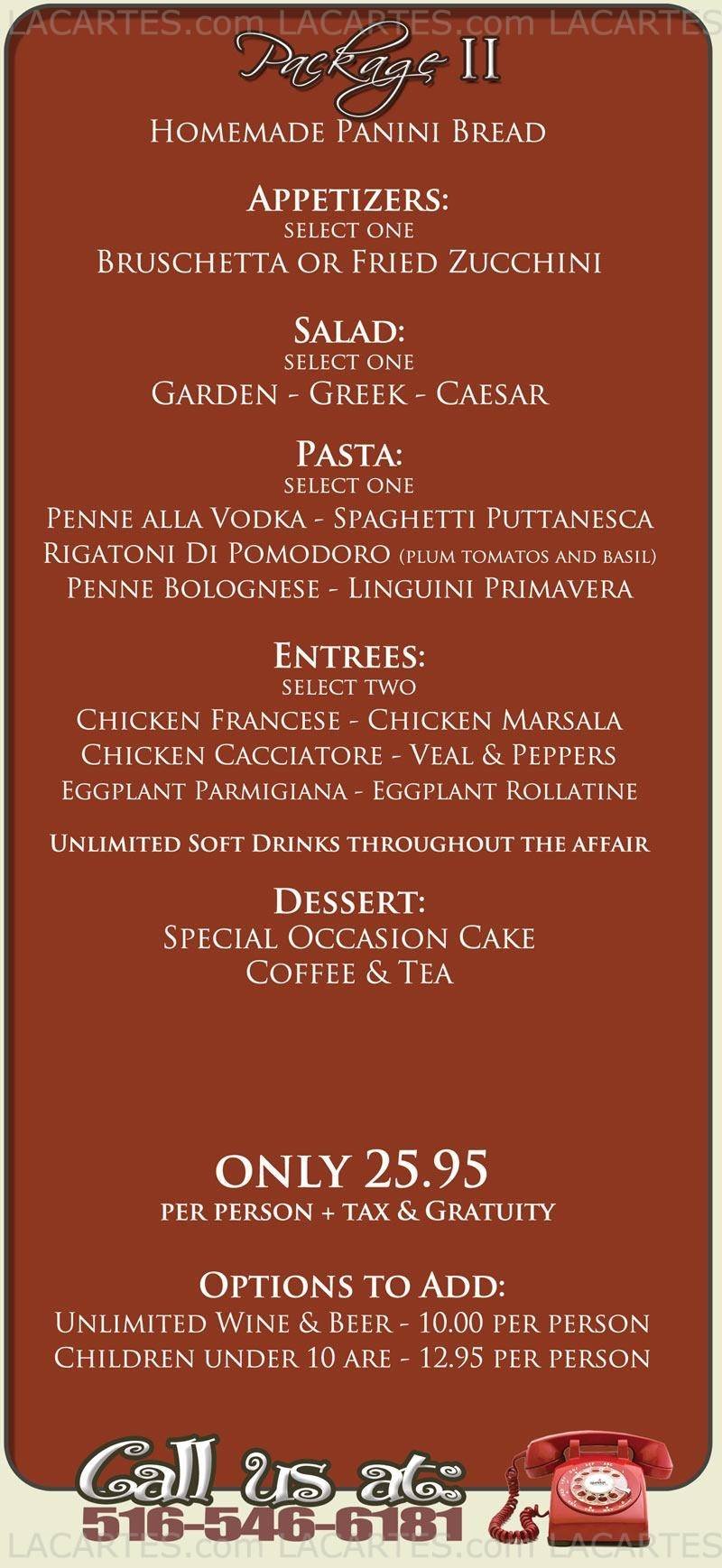  Pricelists of Milos Restaurant & Pizzeria 2162 Merrick Mall - Photo 5 of 11