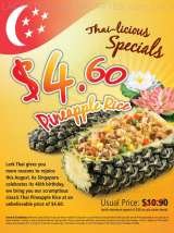 Menus & Prices, Lerk Thai @  Tanjong Pagar (Bistro), B1-27/27A