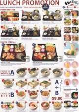 Menus & Prices, Waraku @ East Coast Branch, Singapore