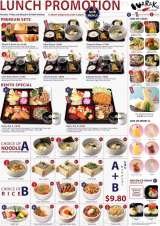 Menus & Prices, Waraku @ Marina Branch, Square  01-213  
