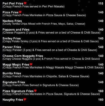  Pricelists of Cafe 2.0 Vashi Plot Number.16, Shop Number.24 Manek Complex, Kopri, 17 & 18, Sector 29, Vashi - Photo 2 of 7