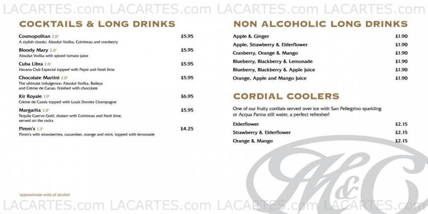  Pricelists of Miller & Carter Steakhouse, Bar & Grill Bexley Bourne Road  - Photo 7 of 7